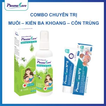 Bộ đôi chuyên trị Muỗi, kiến ba khoang và Côn trùng đốt cho trẻ sơ sinh, trẻ nhỏ