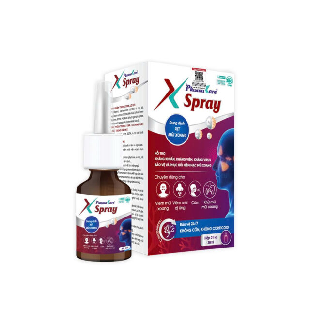 Xịt mũi xoang PlasmaKare X-Spray