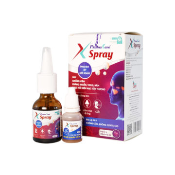 Xịt mũi xoang PlasmaKare X-Spray giúp chống viêm, kháng virus, thông mũi lọ 30ml