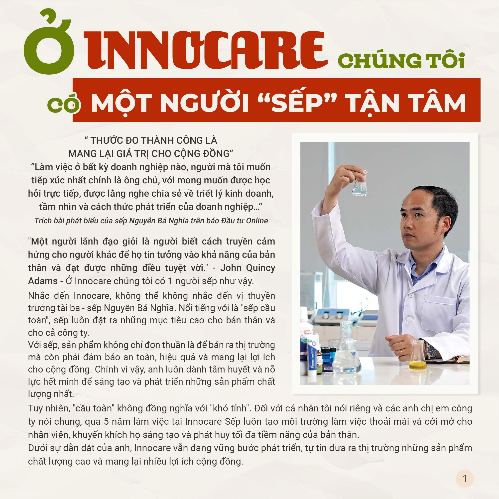 Số báo đặc biệt chào mừng Kỷ niệm 5 năm Một chặng đường Dược phẩm Innocare 2