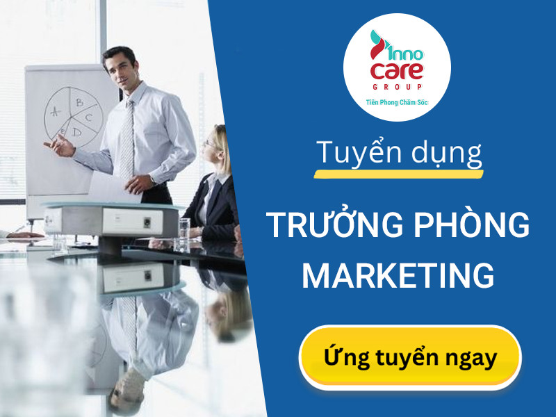 Tuyển dụng Trưởng phòng marketing