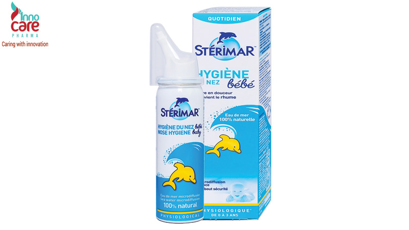 Xịt mũi cá heo màu vàng (Sterimar Baby Immunity - vàng) 1 Xịt mũi cá heo màu vàng (Sterimar Baby Immunity - vàng) 1