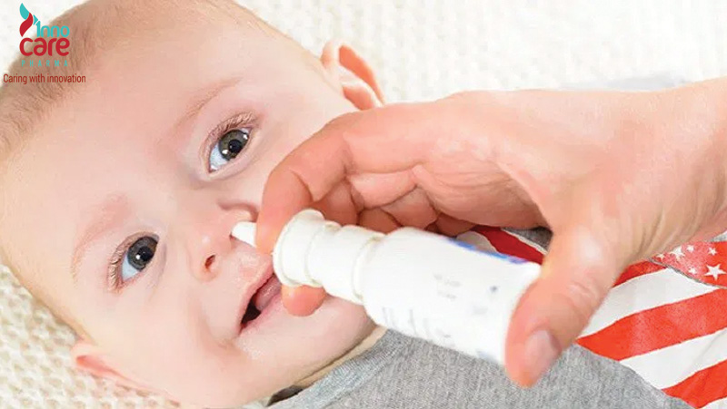 Hướng dẫn sử dụng xịt mũi cá heo cho bé 1 Hướng dẫn sử dụng xịt mũi cá heo cho bé 1