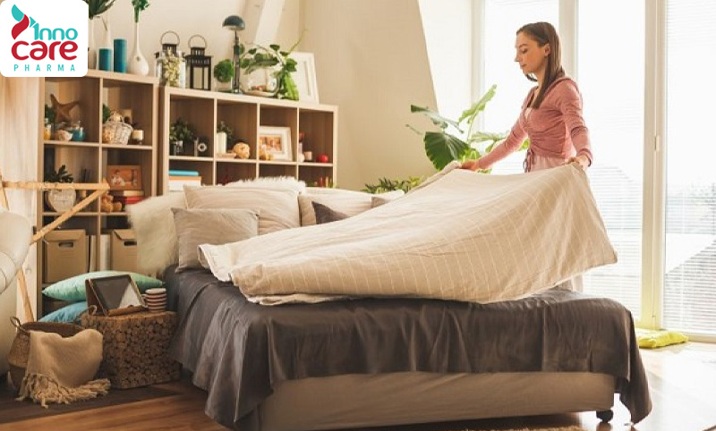 4. Giữ phòng ngủ sạch sẽ, khô thoáng 1 Giữ phòng ngủ sạch sẽ, khô thoáng