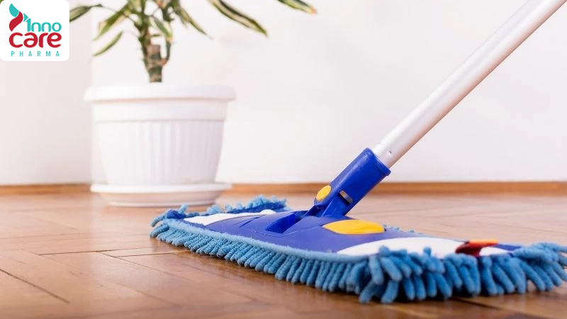 Thời điểm thích hợp để lau nhà sau khi phun thuốc muỗi 1 Thời điểm thích hợp để lau nhà sau khi phun thuốc muỗi 1