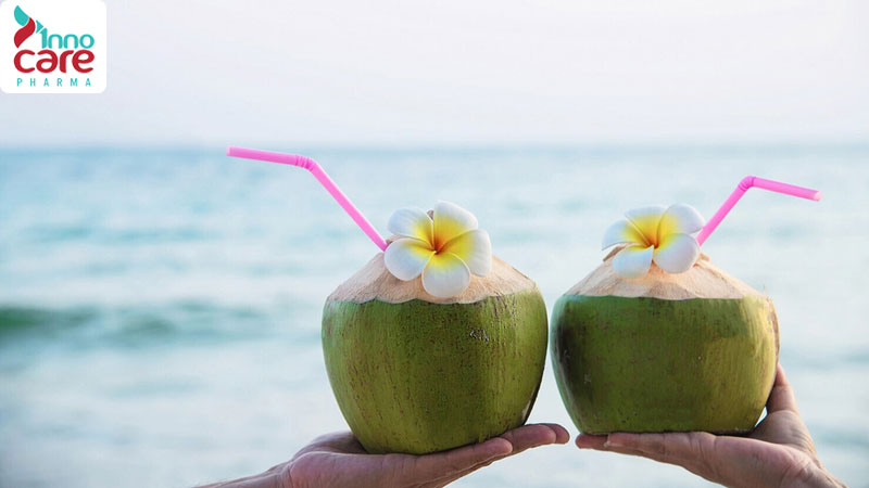 Công dụng của nước dừa tươi
