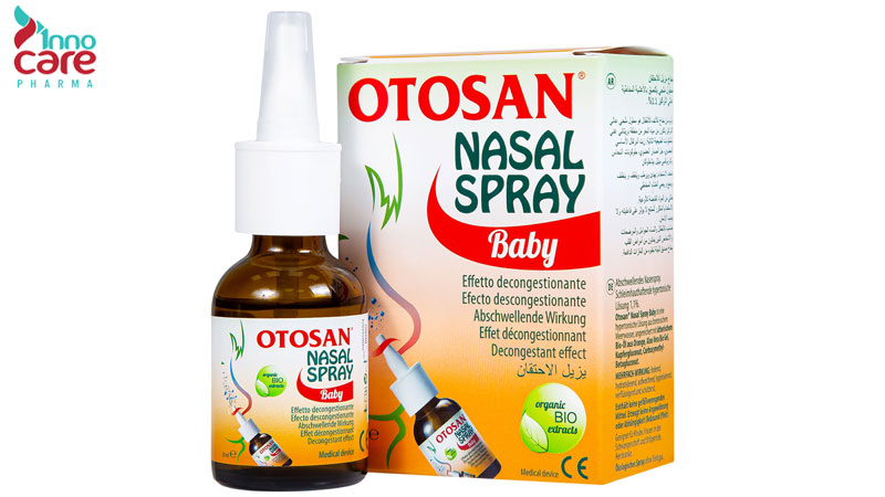 2. Thuốc xịt mũi Otosan Nasal Spray 1 Spray là thuốc gì? TOP các loại thuốc spray: công dụng và cách dùng